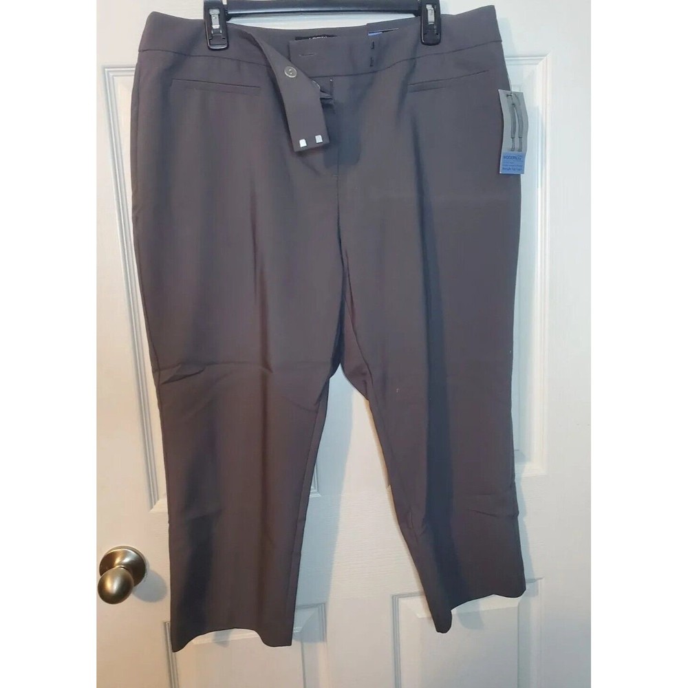 Apt 9 Capri Size 16 Grey Workwear New NWT